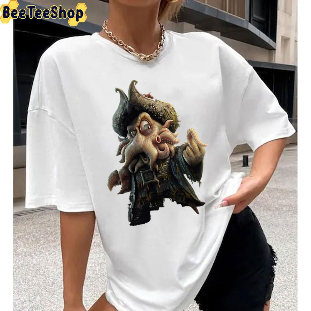 Funny Fuck Davy Jone Pirates Of The Caribbean Unisex T-Shirt Funny Fuck Davy Jone Pirates Of The Caribbean Unisex T-Shirt