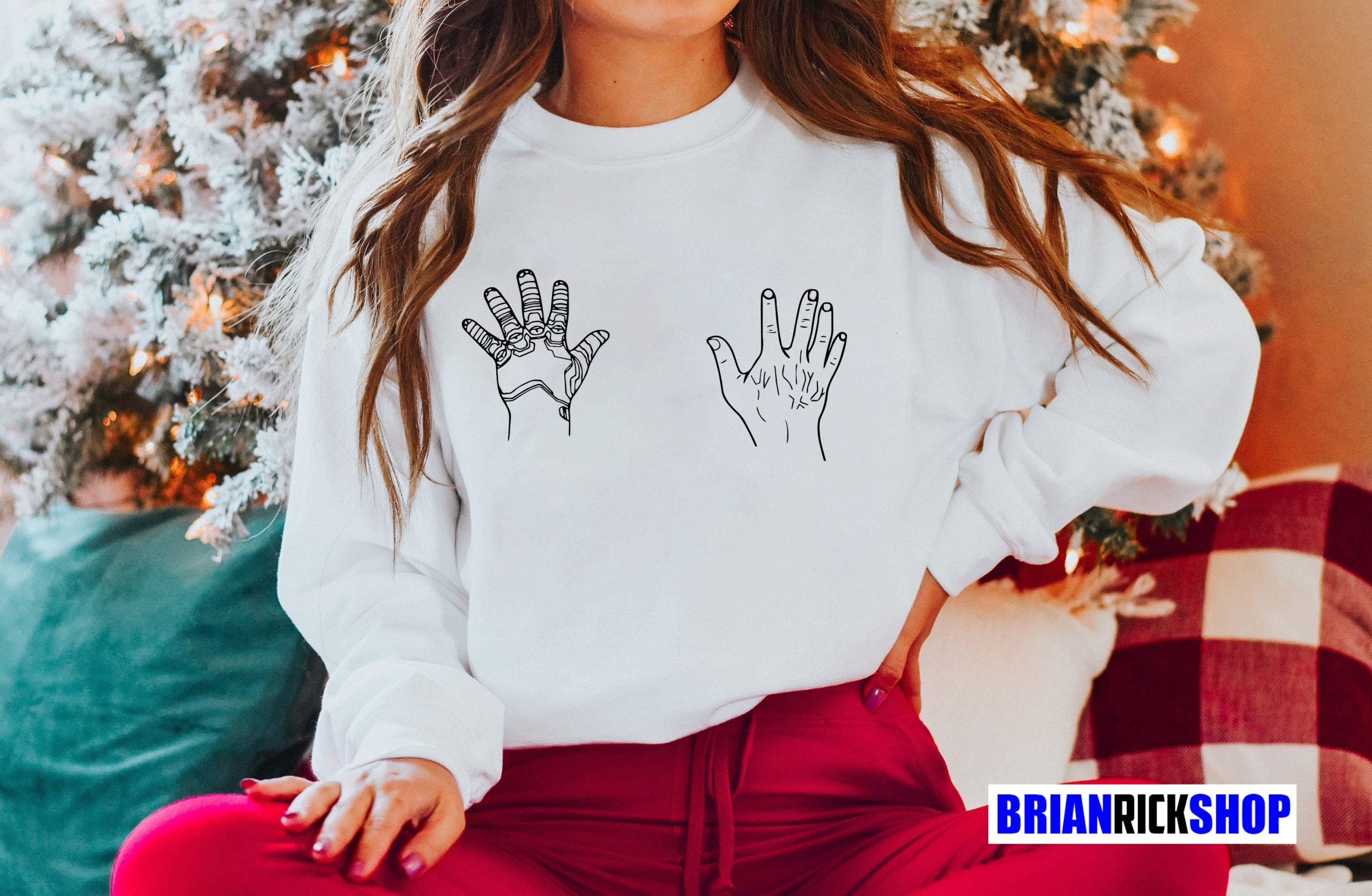 Funny Hand Bucky Barnes Unisex Sweatshirt Funny Hand Bucky Barnes Unisex Sweatshirt