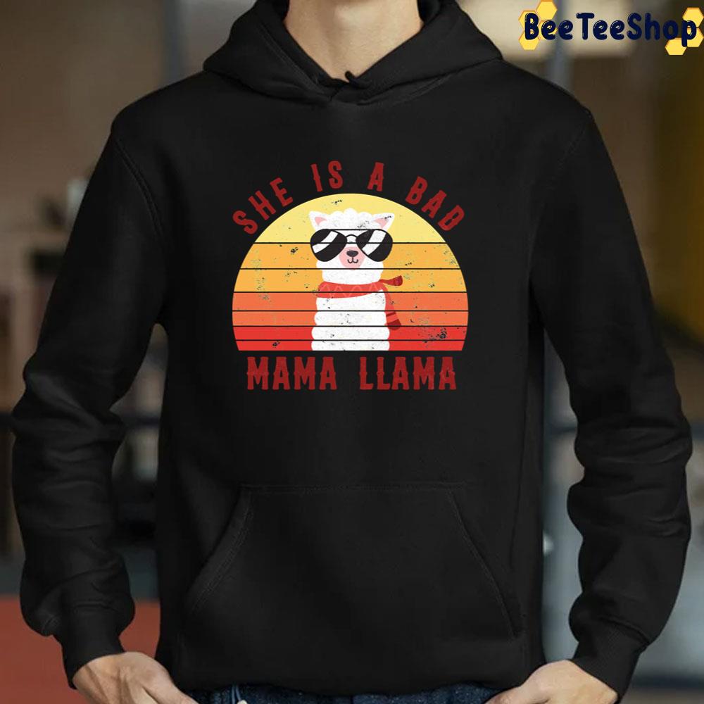 Funny Tee She Is Bad Mama Llama Unisex T-Shirt Funny Tee She Is Bad Mama Llama Unisex T-Shirt