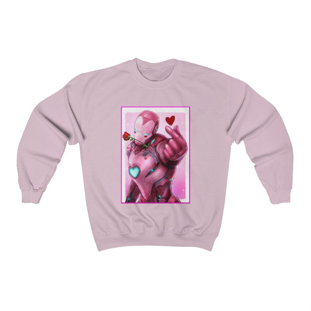 Funny The Iron Love Cute Heart Rose Unisex Sweatshirt Funny The Iron Love Cute Heart Rose Unisex Sweatshirt