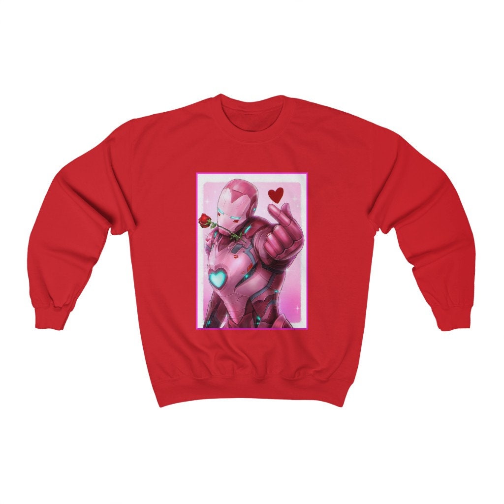 Funny The Iron Love Cute Heart Rose Unisex Sweatshirt Funny The Iron Love Cute Heart Rose Unisex Sweatshirt
