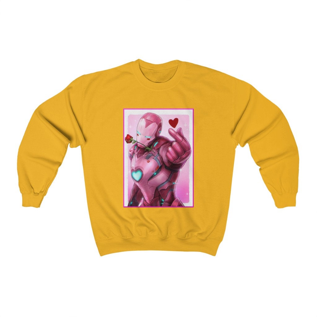 Funny The Iron Love Cute Heart Rose Unisex Sweatshirt Funny The Iron Love Cute Heart Rose Unisex Sweatshirt