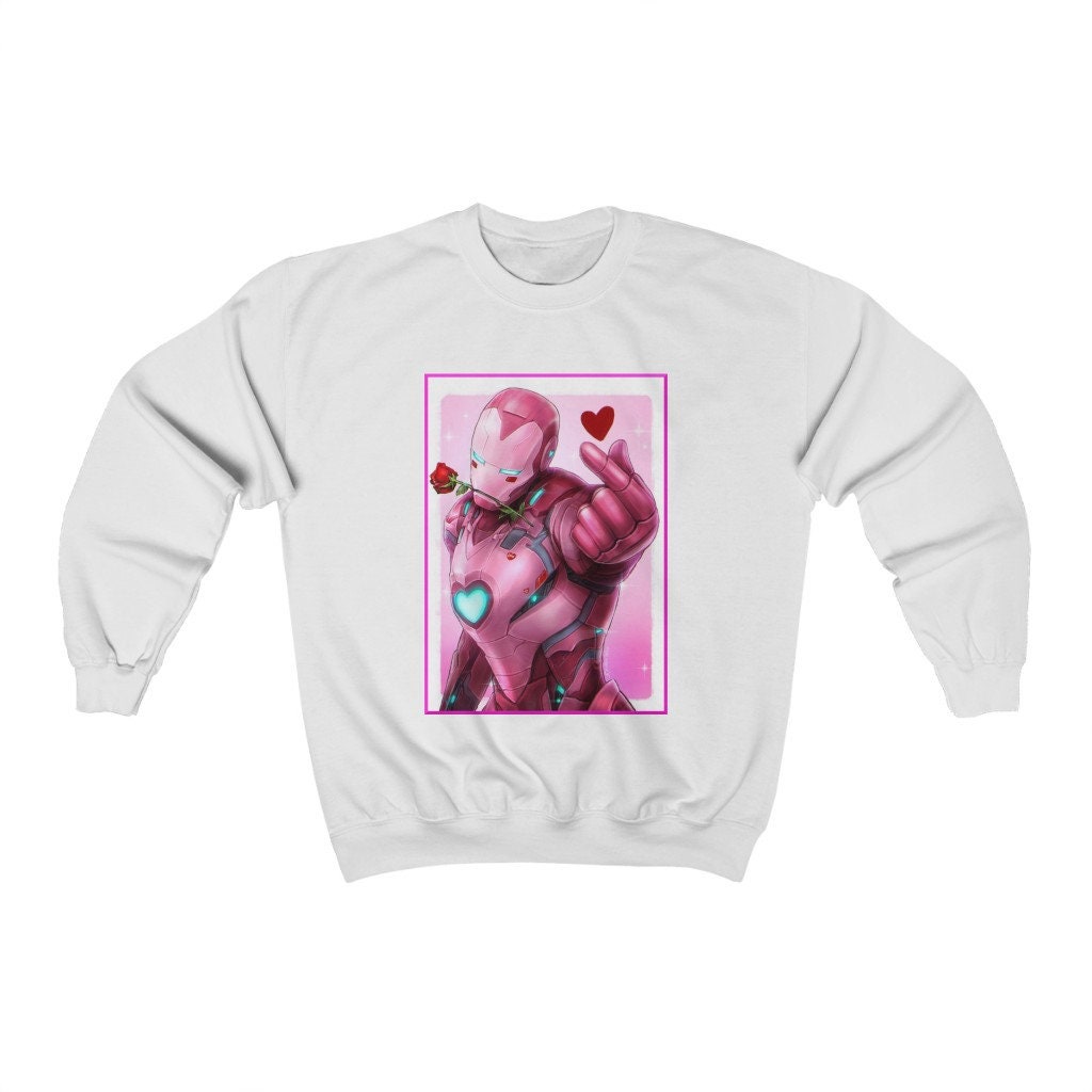 Funny The Iron Love Cute Heart Rose Unisex Sweatshirt Funny The Iron Love Cute Heart Rose Unisex Sweatshirt
