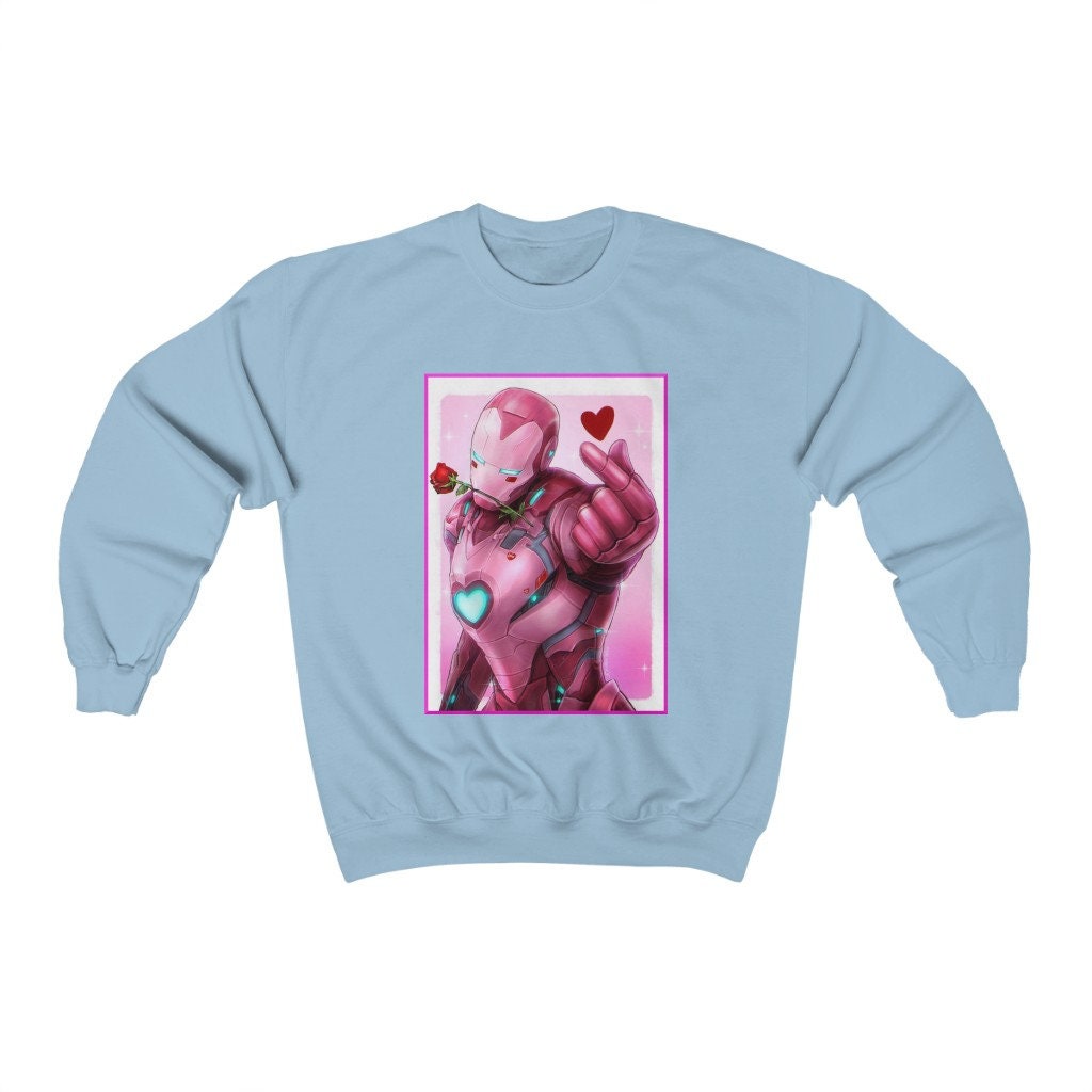 Funny The Iron Love Cute Heart Rose Unisex Sweatshirt Funny The Iron Love Cute Heart Rose Unisex Sweatshirt