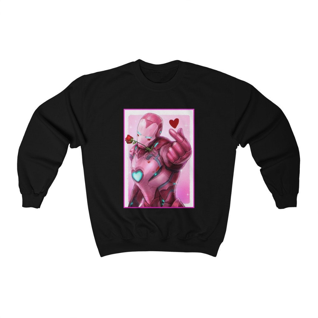 Funny The Iron Love Cute Heart Rose Unisex Sweatshirt Funny The Iron Love Cute Heart Rose Unisex Sweatshirt