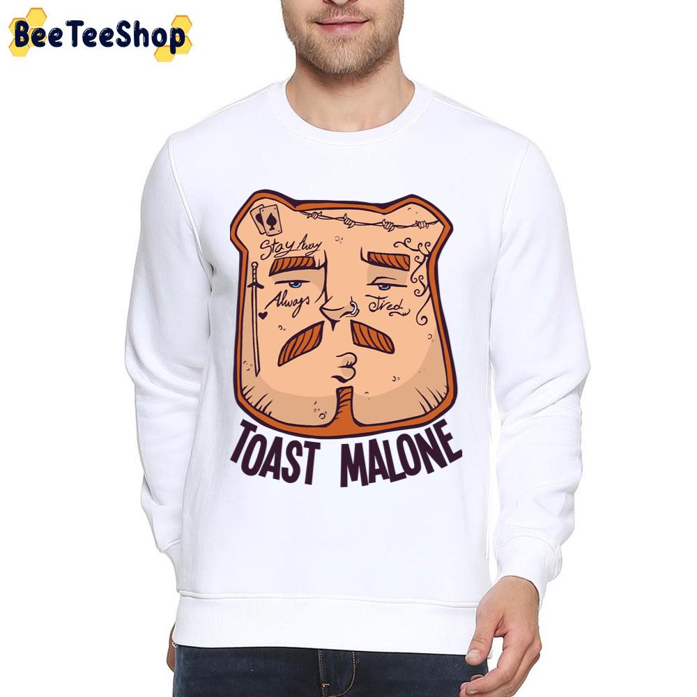 Funny Toast Malone Post Malone Unisex T-Shirt Funny Toast Malone Post Malone Unisex T-Shirt