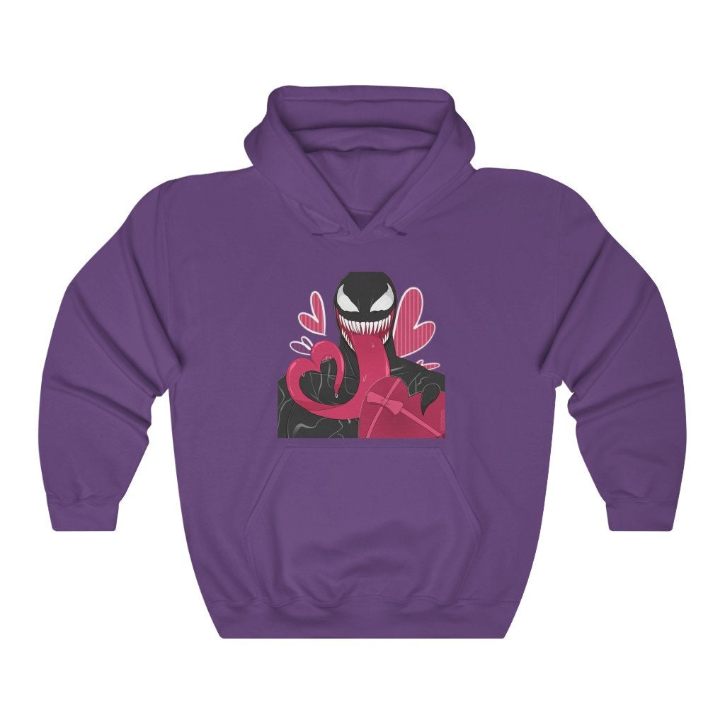 Funny Venom Love Unisex Hoodie Funny Venom Love Unisex Hoodie