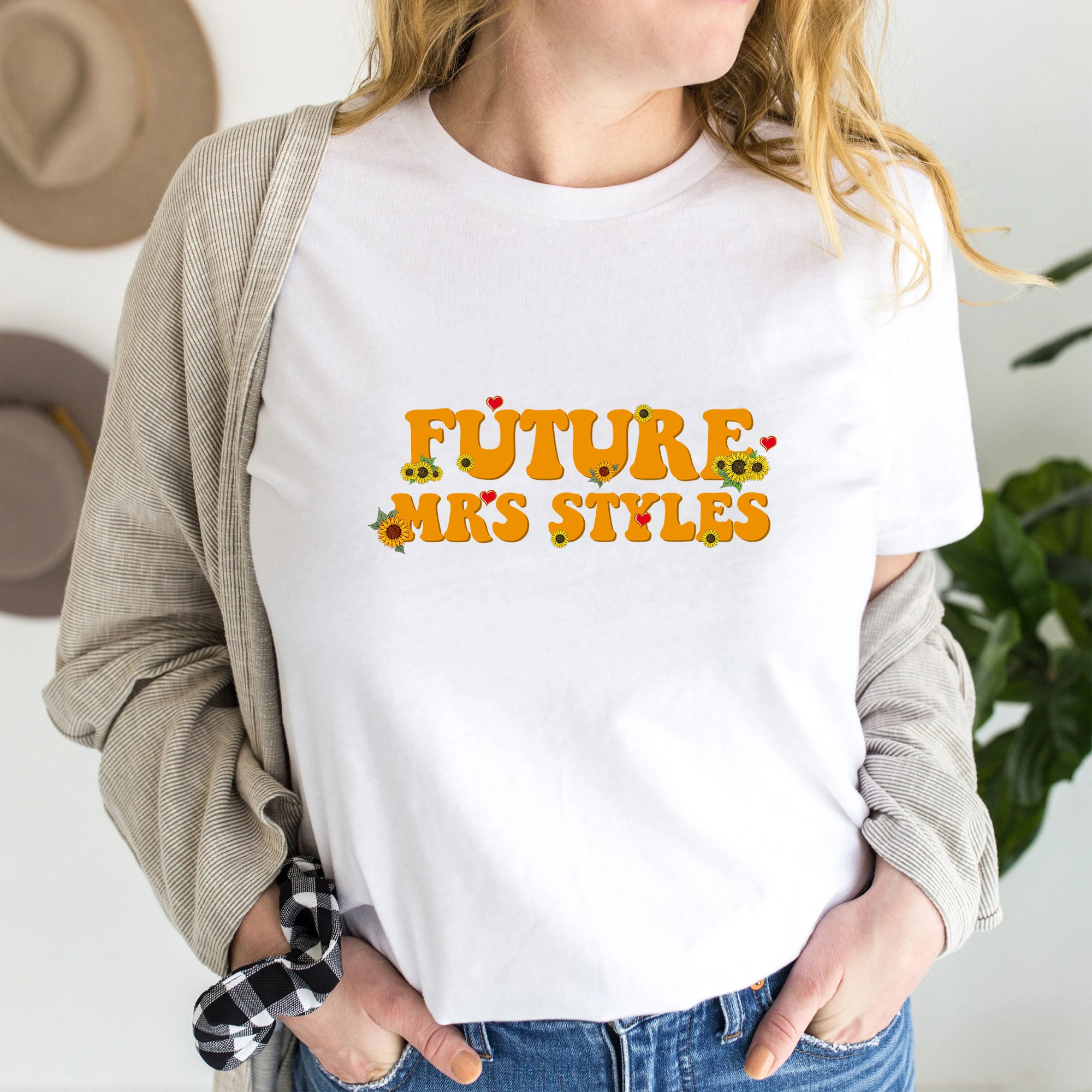 Future Mrs Styles Sunflower Unisex Sweatshirt Future Mrs Styles Sunflower Unisex Sweatshirt