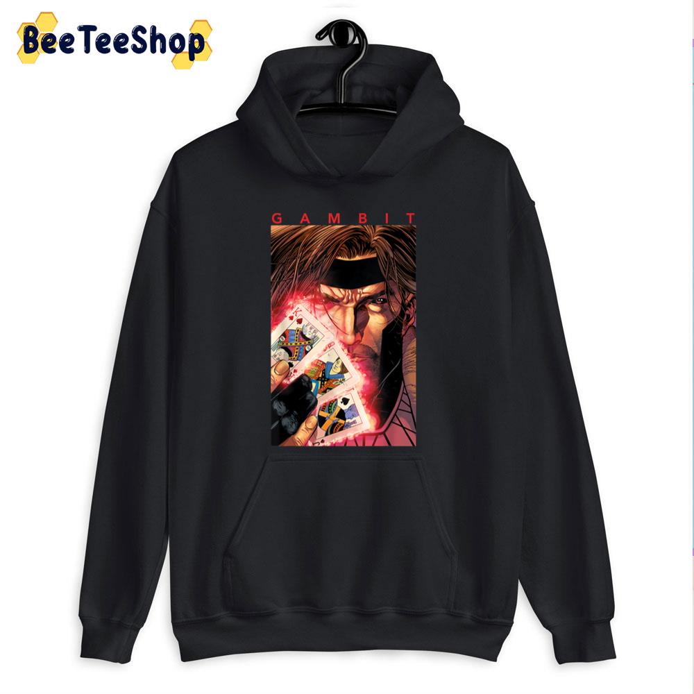 Gambi Glowing Cards Graphic X Men Unisex T-Shirt Gambi Glowing Cards Graphic X Men Unisex T-Shirt