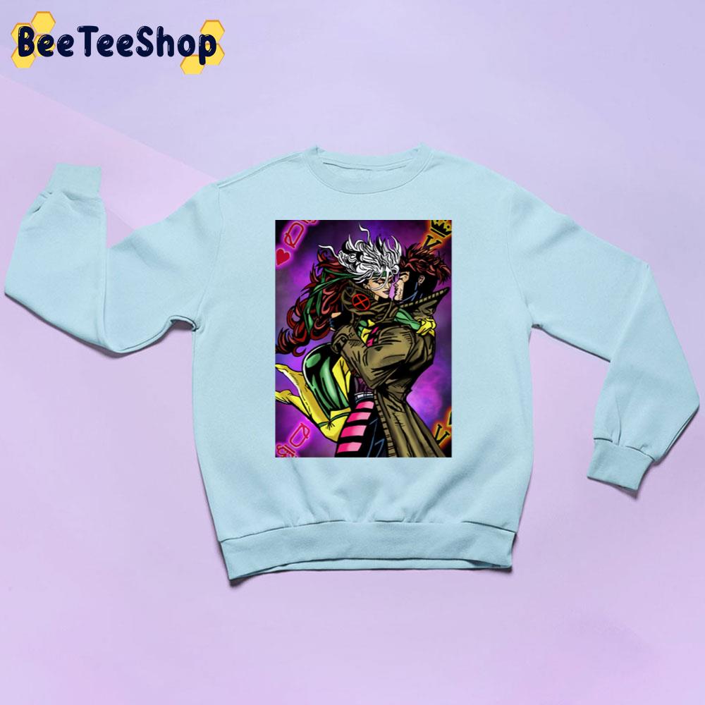 Gambit And Rogue Art Unisex Sweatshirt Gambit And Rogue Art Unisex Sweatshirt