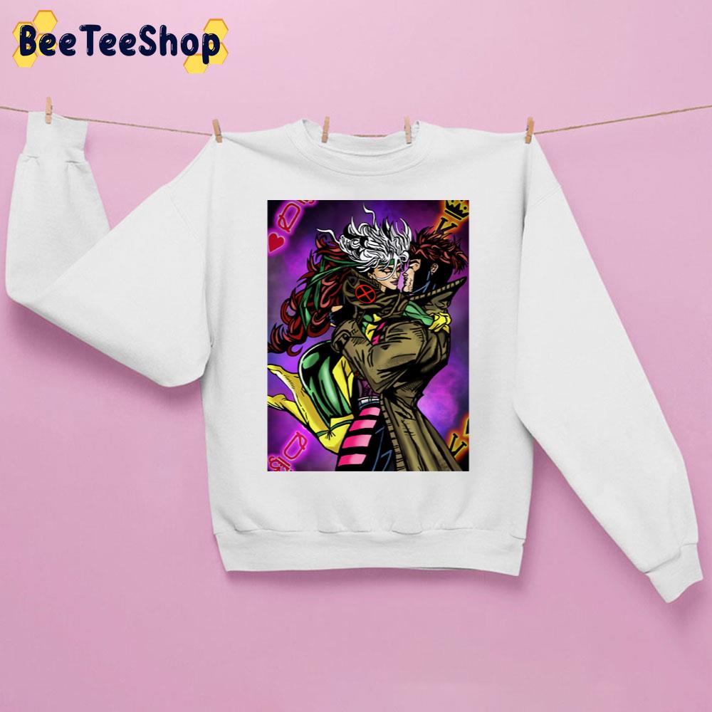 Gambit And Rogue Art Unisex Sweatshirt Gambit And Rogue Art Unisex Sweatshirt