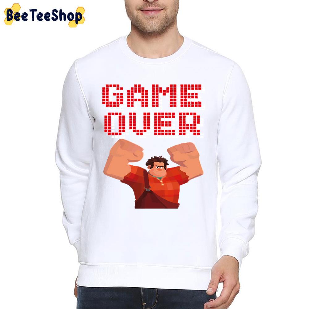 Game Over Wreck It Ralph Ralph Breaks The Internet Unisex T-Shirt Game Over Wreck It Ralph Ralph Breaks The Internet Unisex T-Shirt