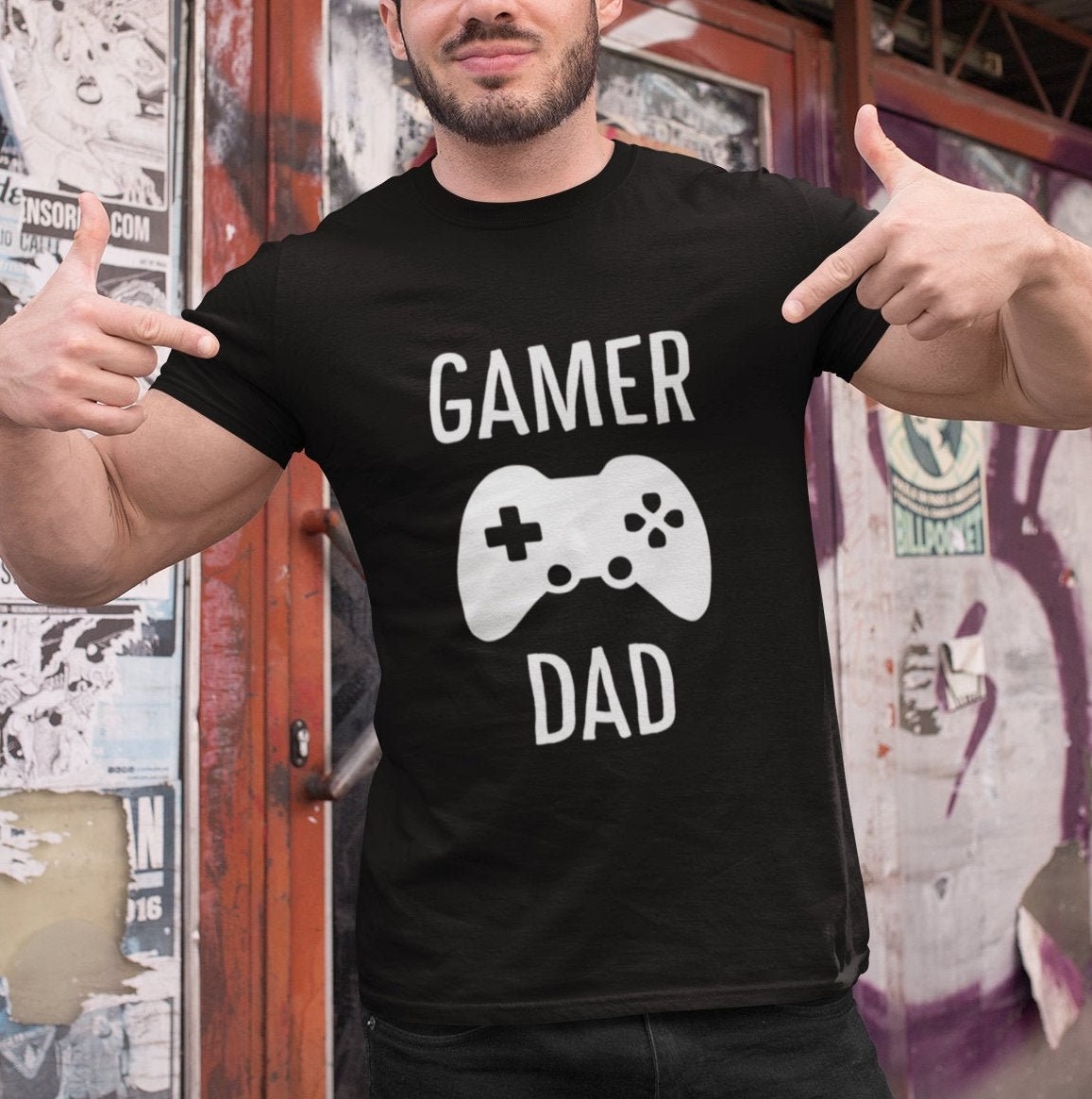 Gamer Dad Father's Day Unisex T-Shirt Gamer Dad Father's Day Unisex T-Shirt