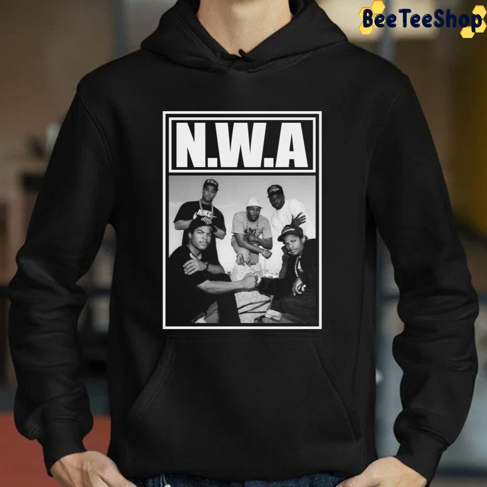 Gangsta Nwa Rap Black White Art Unisex T-Shirt Gangsta Nwa Rap Black White Art Unisex T-Shirt