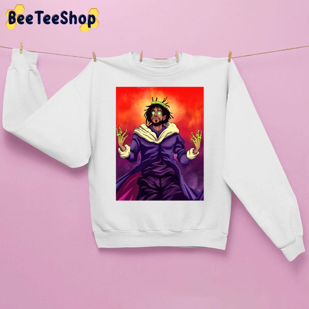 Ghost King J Cole Rapper Unisex Sweatshirt Ghost King J Cole Rapper Unisex Sweatshirt