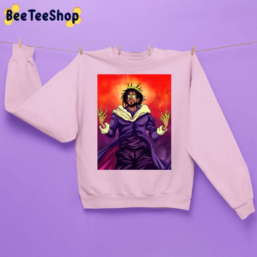 Ghost King J Cole Rapper Unisex Sweatshirt Ghost King J Cole Rapper Unisex Sweatshirt