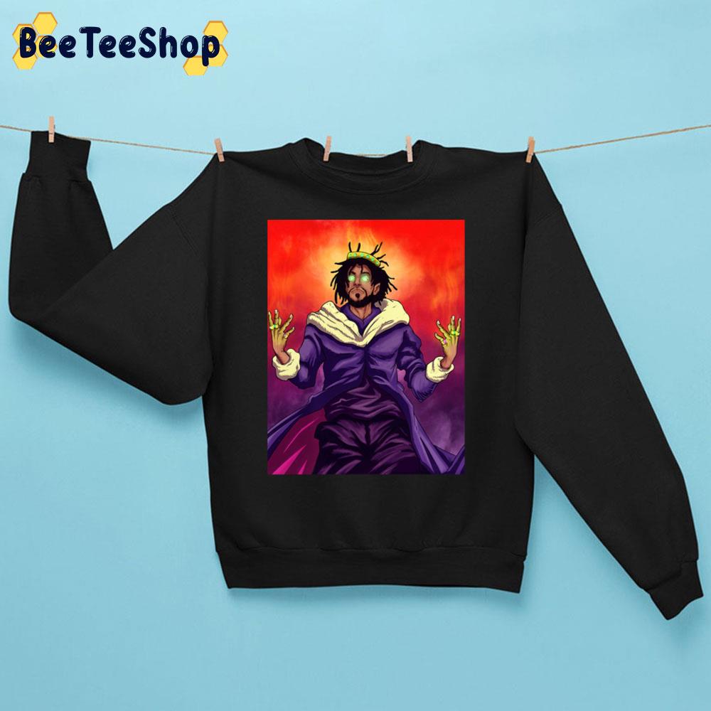 Ghost King J Cole Rapper Unisex Sweatshirt Ghost King J Cole Rapper Unisex Sweatshirt