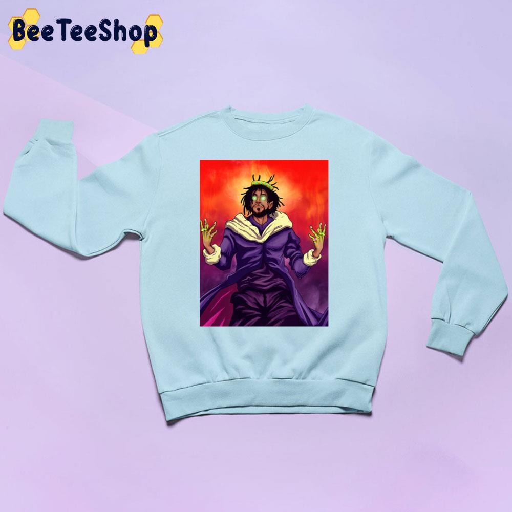 Ghost King J Cole Rapper Unisex Sweatshirt Ghost King J Cole Rapper Unisex Sweatshirt
