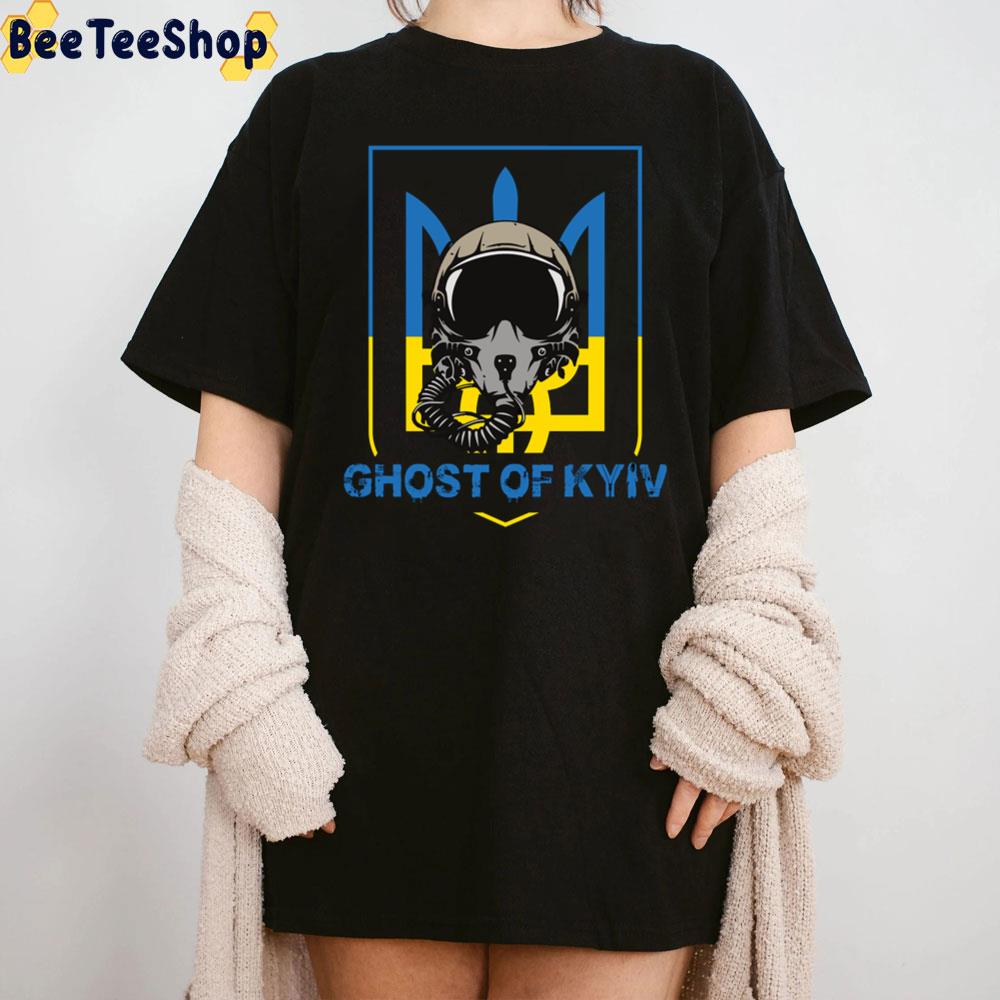 Ghost Of Kyiv Free Ukraine Unisex T-Shirt Ghost Of Kyiv Free Ukraine Unisex T-Shirt