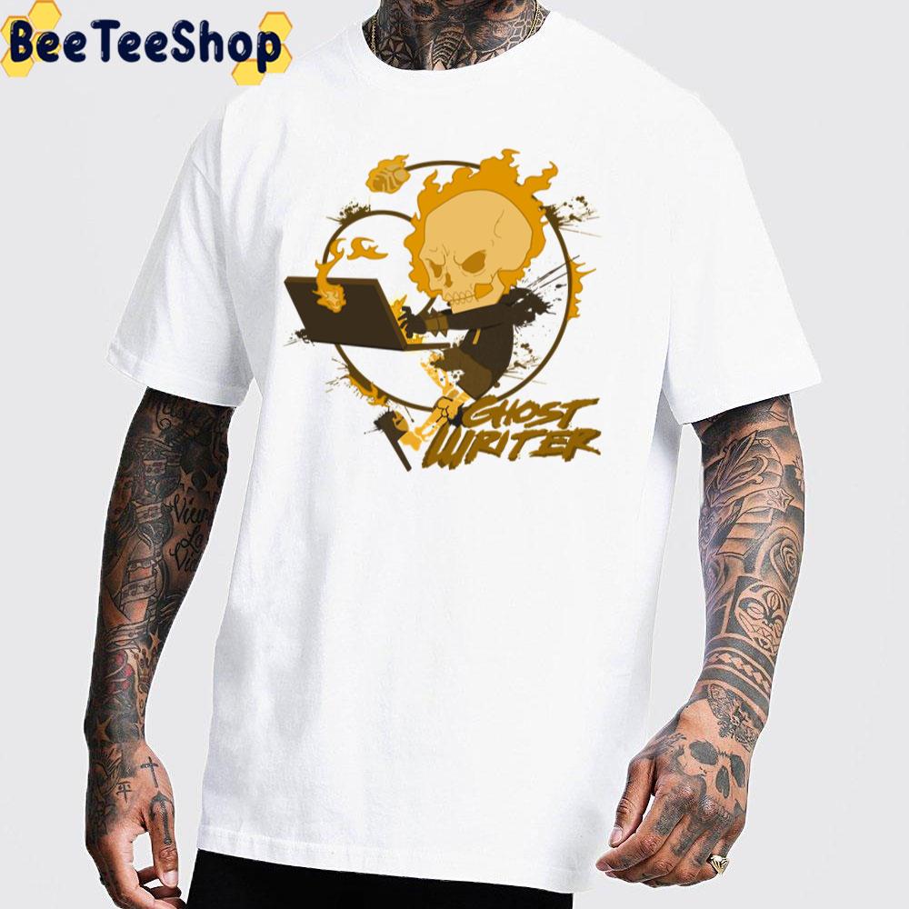 Ghost Writer Ghost Rider Unisex T-Shirt Ghost Writer Ghost Rider Unisex T-Shirt