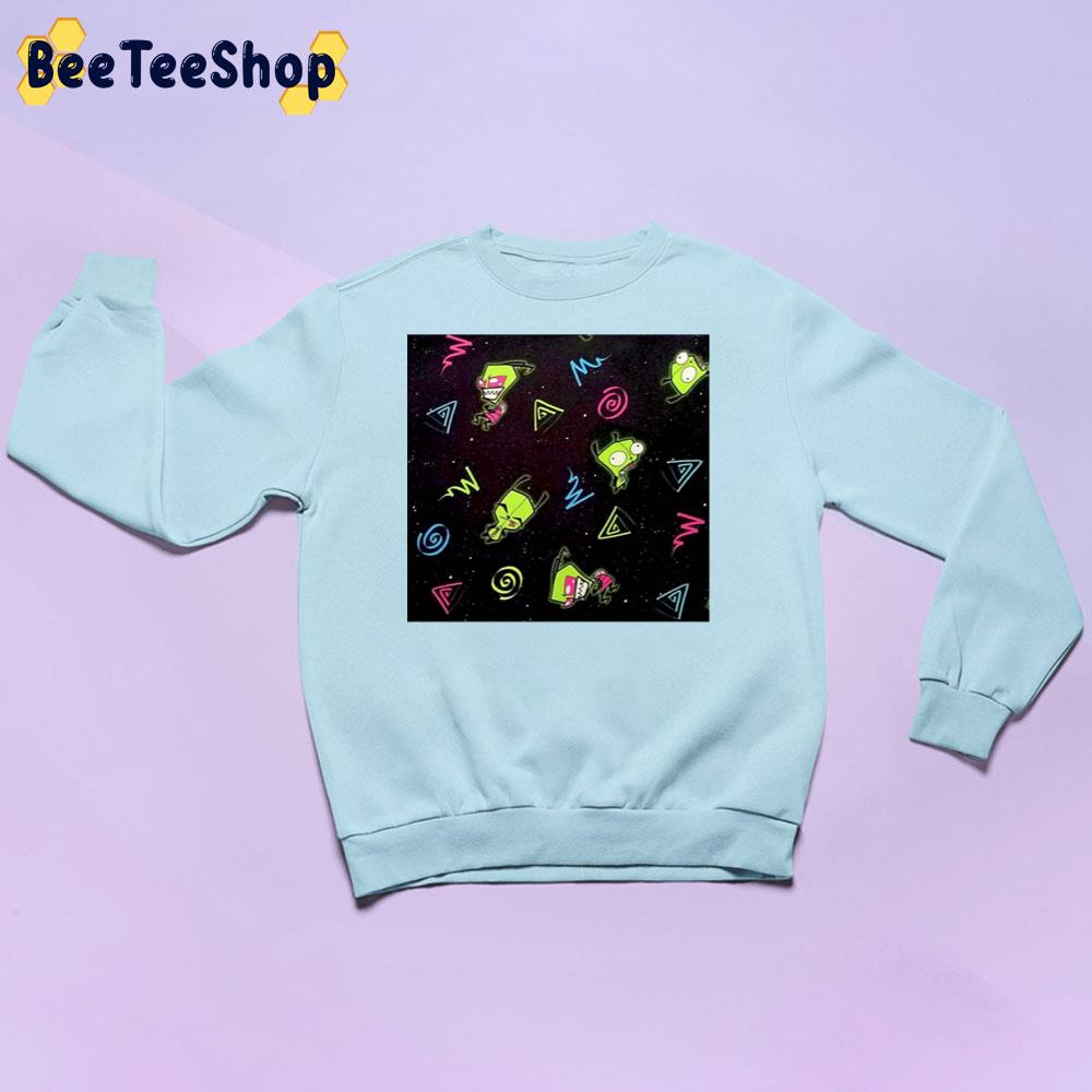 Gir Invader Zim Pattern Unisex Sweatshirt Gir Invader Zim Pattern Unisex Sweatshirt