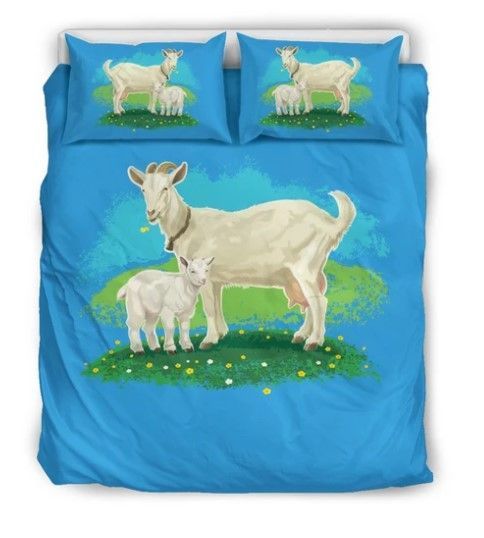 Goats Mom And Baby Cotton Bedding Sets Goats Mom And Baby Cotton Bedding Sets