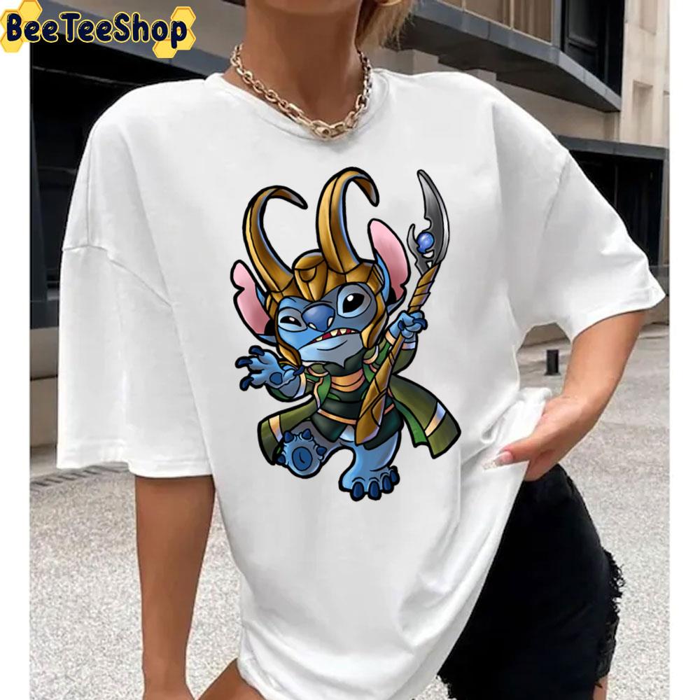 God Of Mischief Loki Stitch Unisex T-Shirt God Of Mischief Loki Stitch Unisex T-Shirt