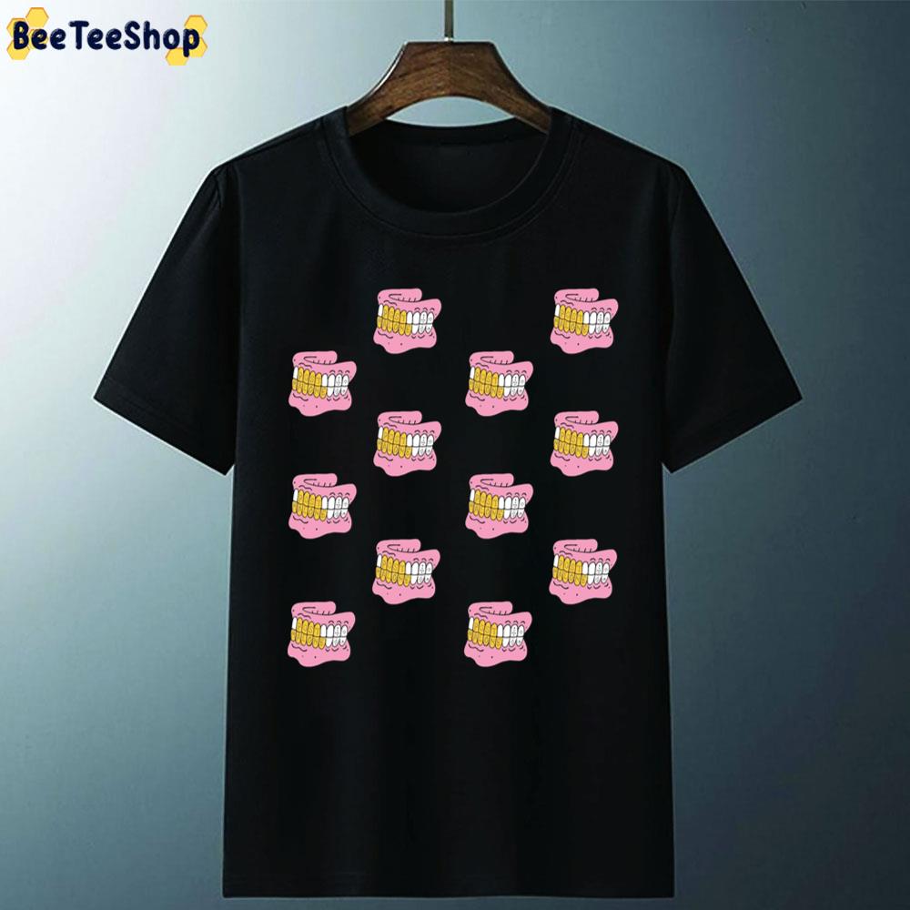 Gold Tooth Graphic Post Malone Unisex T-Shirt Gold Tooth Graphic Post Malone Unisex T-Shirt