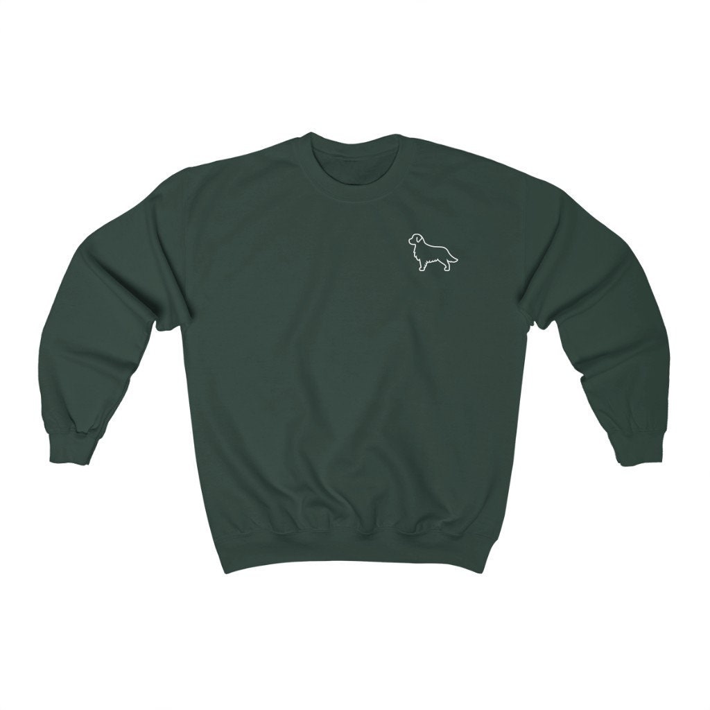 Golden Retriever Logo Unisex Sweatshirt Golden Retriever Logo Unisex Sweatshirt