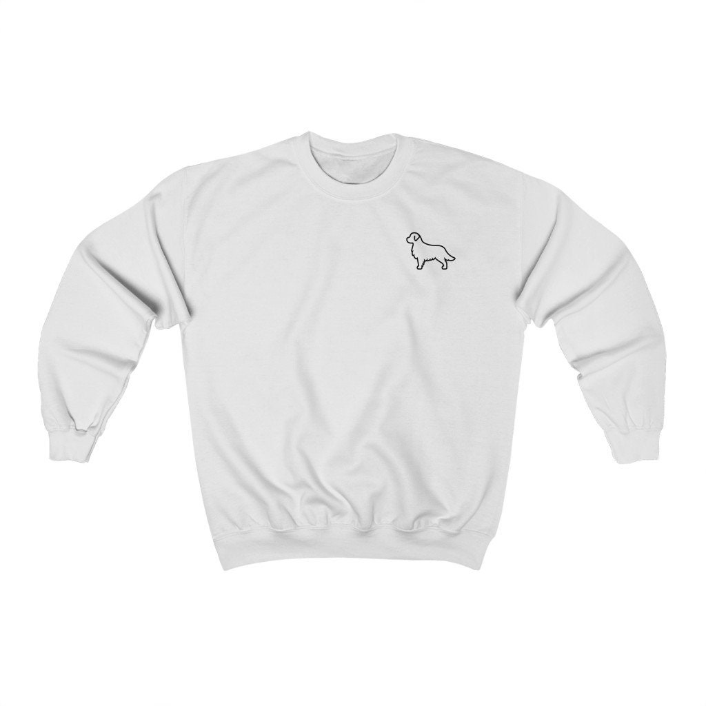 Golden Retriever Logo Unisex Sweatshirt Golden Retriever Logo Unisex Sweatshirt