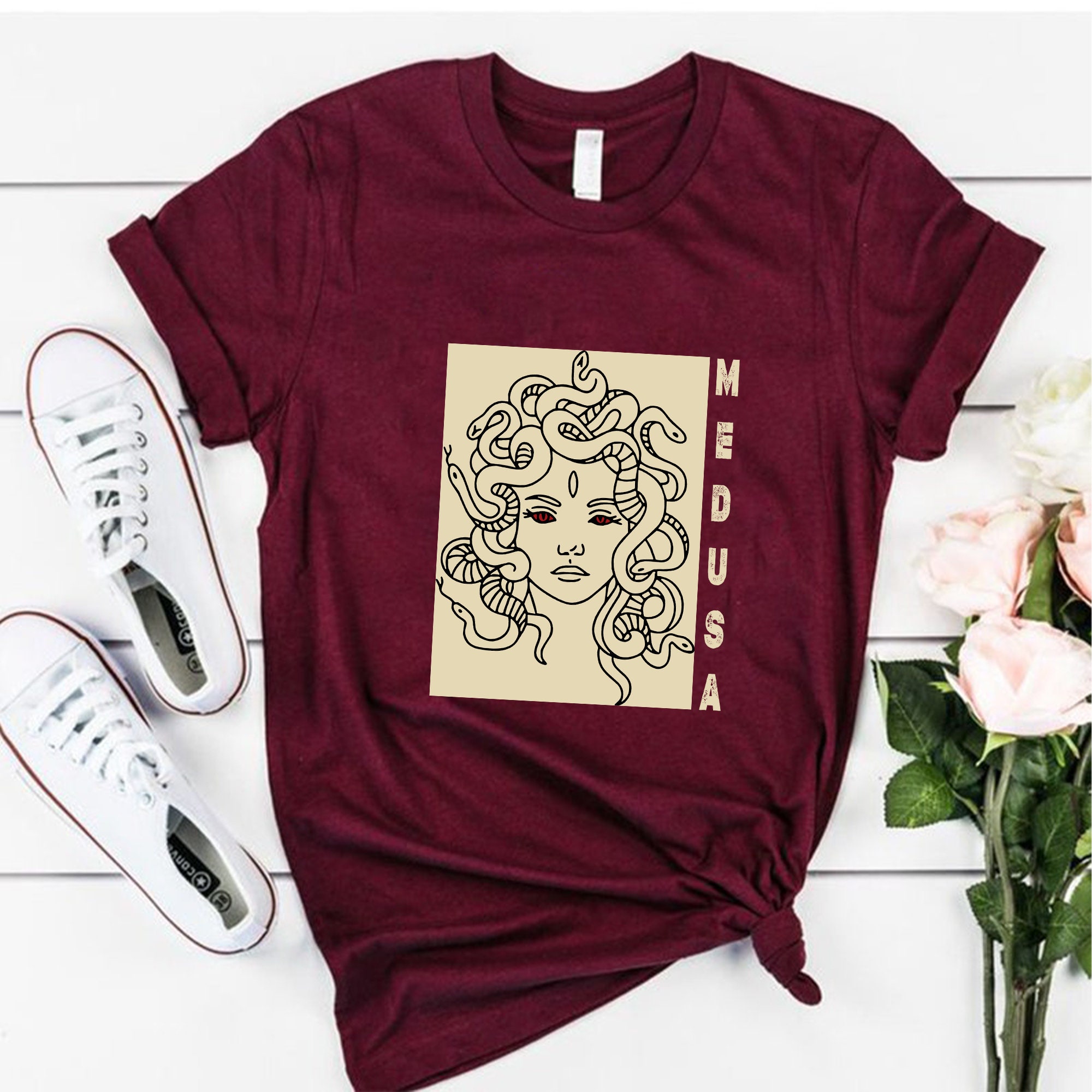 Gorgona Medusa Vintage Art Unisex Sweatshirt Gorgona Medusa Vintage Art Unisex Sweatshirt