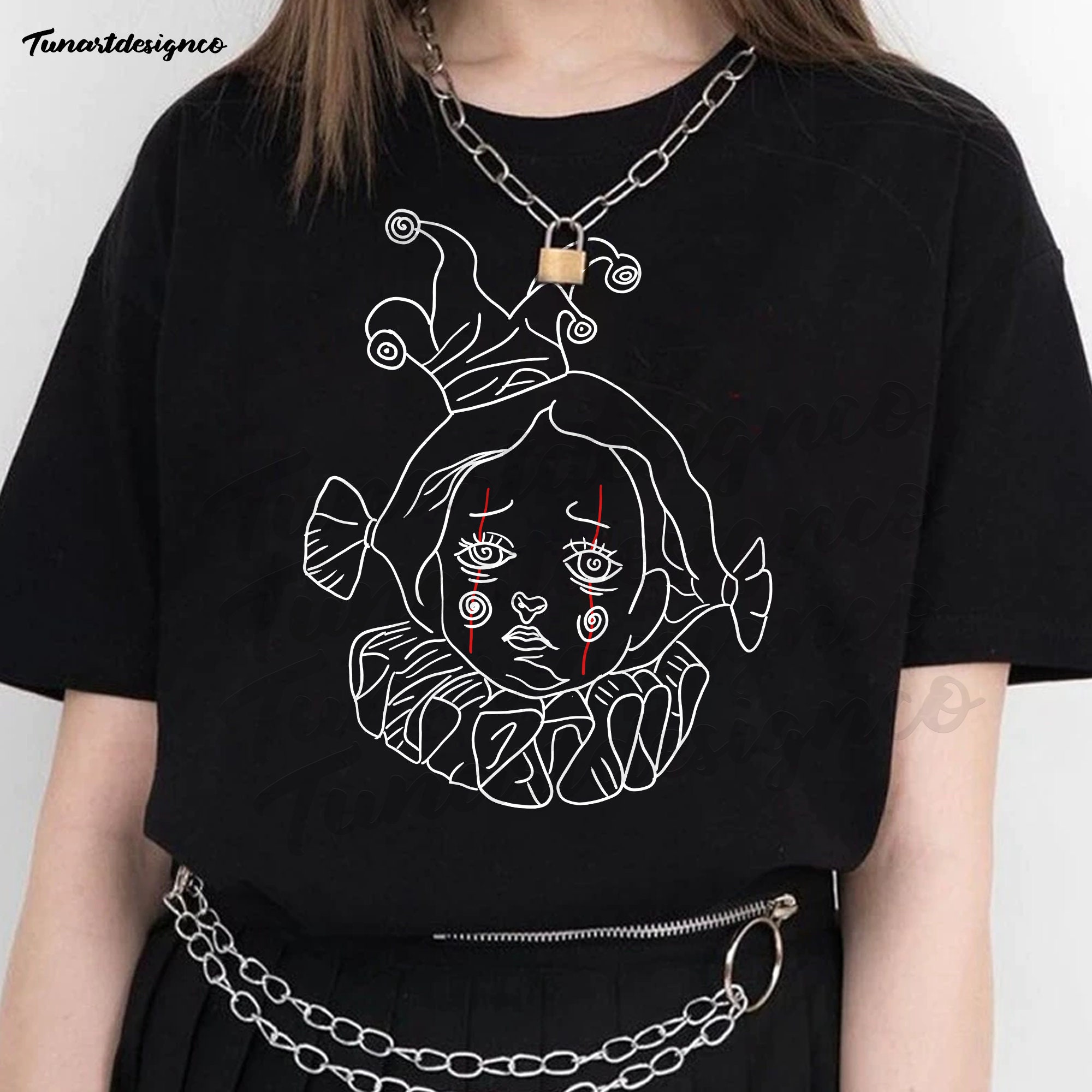 Gothic Queen Art Design Unisex T-Shirt Gothic Queen Art Design Unisex T-Shirt