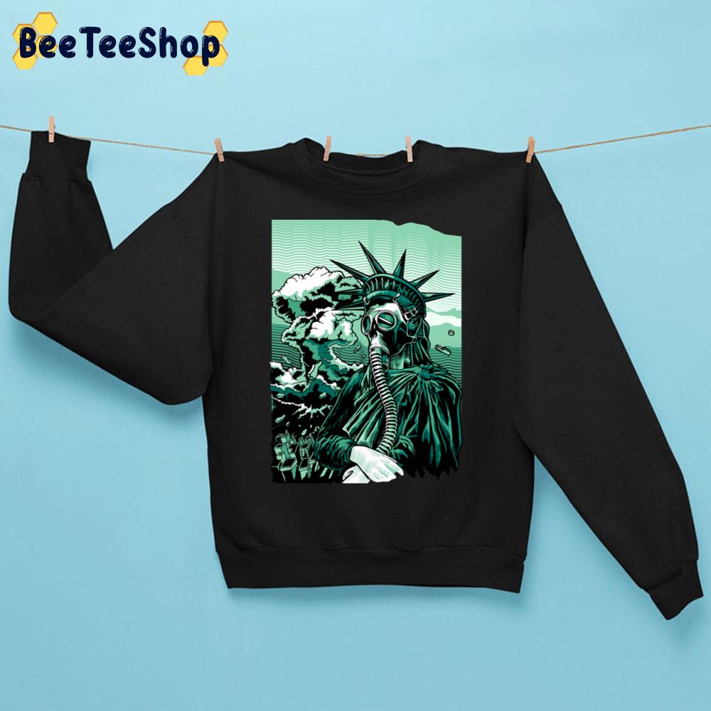 Graffiti New York Statue Of Liberty Hip Hop Street Wear Unisex Sweatshirt Graffiti New York Statue Of Liberty Hip Hop Street Wear Unisex Sweatshirt