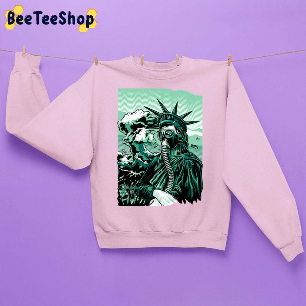 Graffiti New York Statue Of Liberty Hip Hop Street Wear Unisex Sweatshirt Graffiti New York Statue Of Liberty Hip Hop Street Wear Unisex Sweatshirt