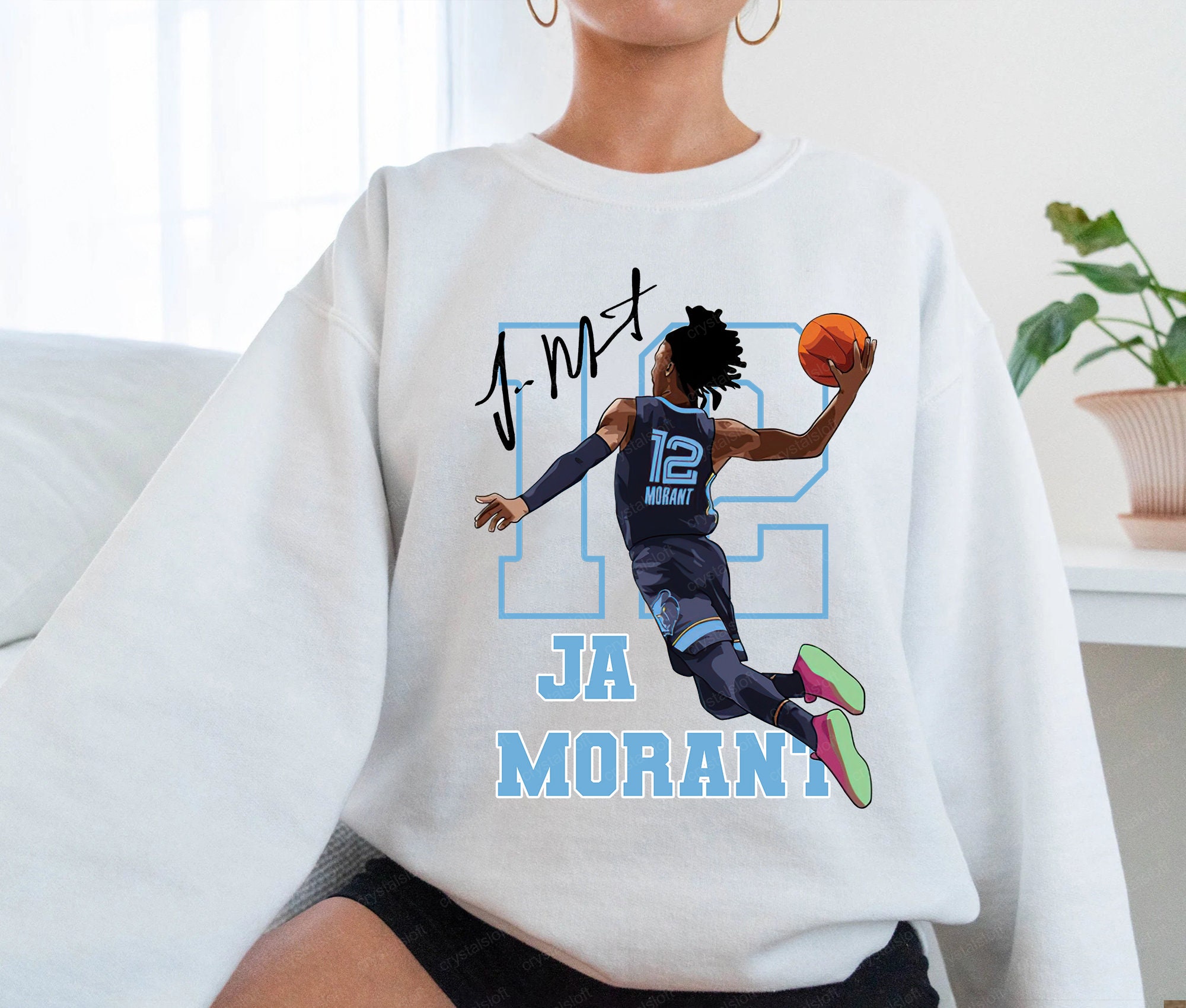 Graphic 12 Ja Morant Dunk Memphis Grizzlies Basketball Unisex T-Shirt Graphic 12 Ja Morant Dunk Memphis Grizzlies Basketball Unisex T-Shirt