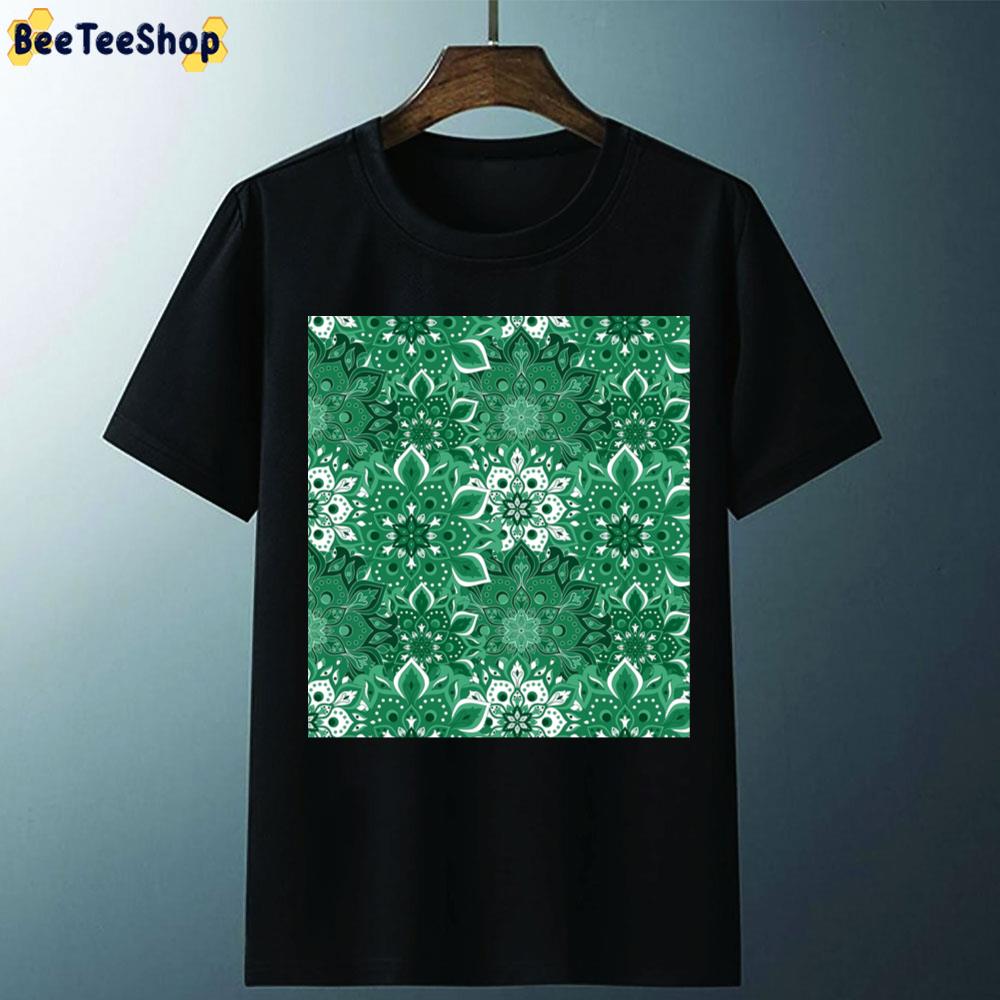 Green Mandala Unisex T-Shirt Green Mandala Unisex T-Shirt