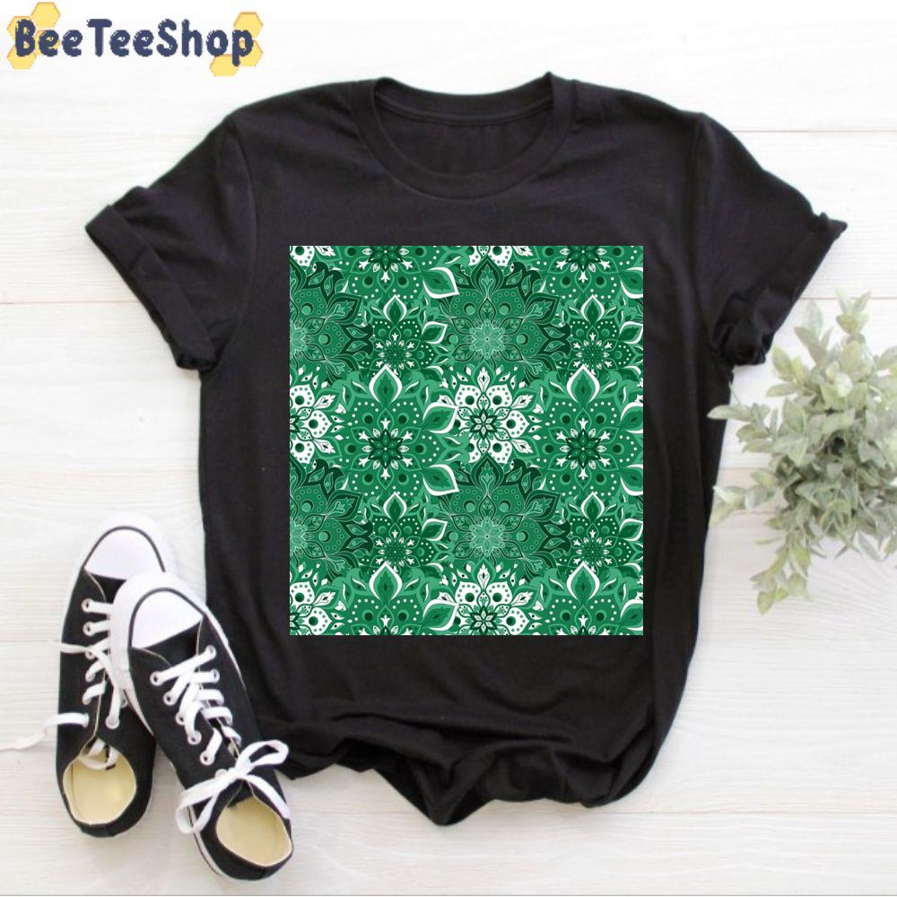 Green Mandala Unisex T-Shirt Green Mandala Unisex T-Shirt
