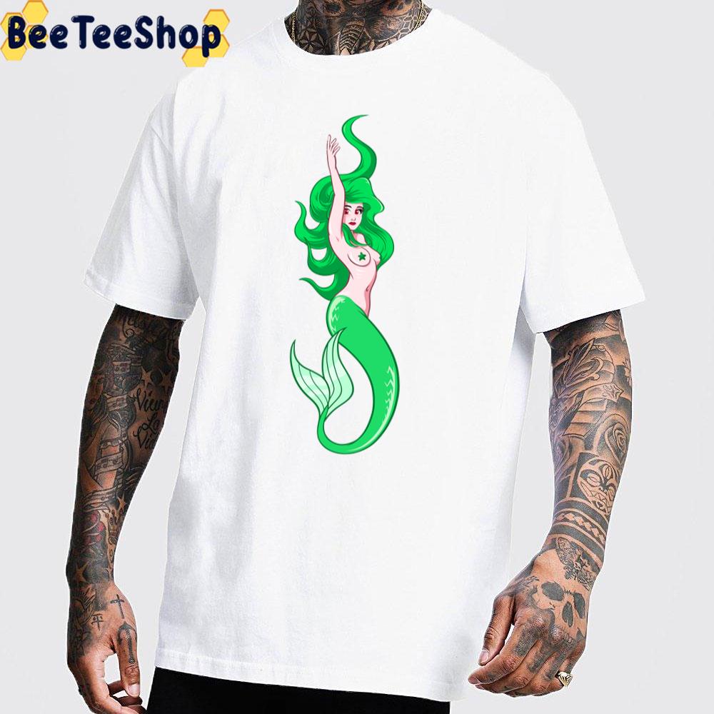 Green Style Mermaid Unisex T-Shirt Green Style Mermaid Unisex T-Shirt
