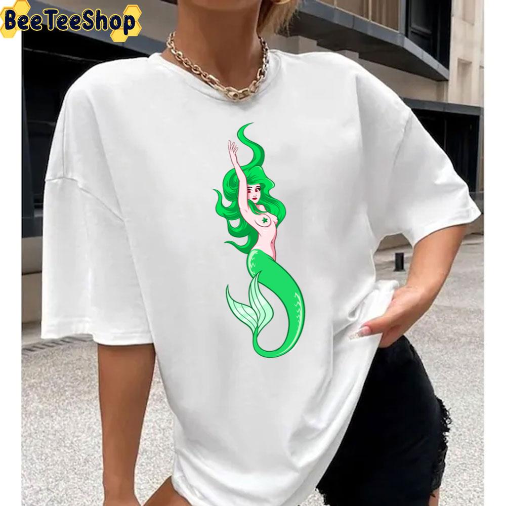 Green Style Mermaid Unisex T-Shirt Green Style Mermaid Unisex T-Shirt