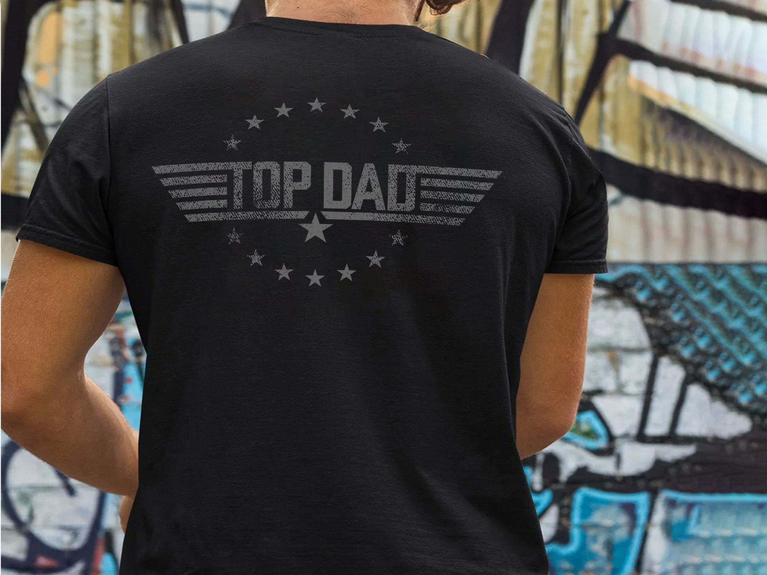 Grunge Art Vintage Top Dad Father's Day Unisex Shirt Grunge Art Vintage Top Dad Father's Day Unisex Shirt