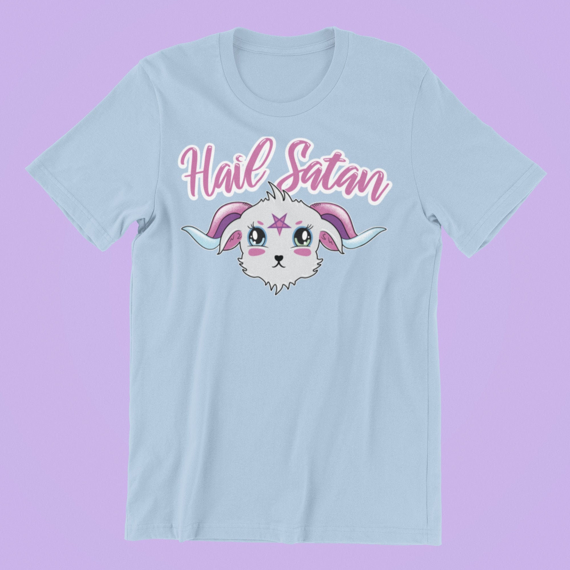 Hail Satan Pastel Goth Unisex T-Shirt Hail Satan Pastel Goth Unisex T-Shirt
