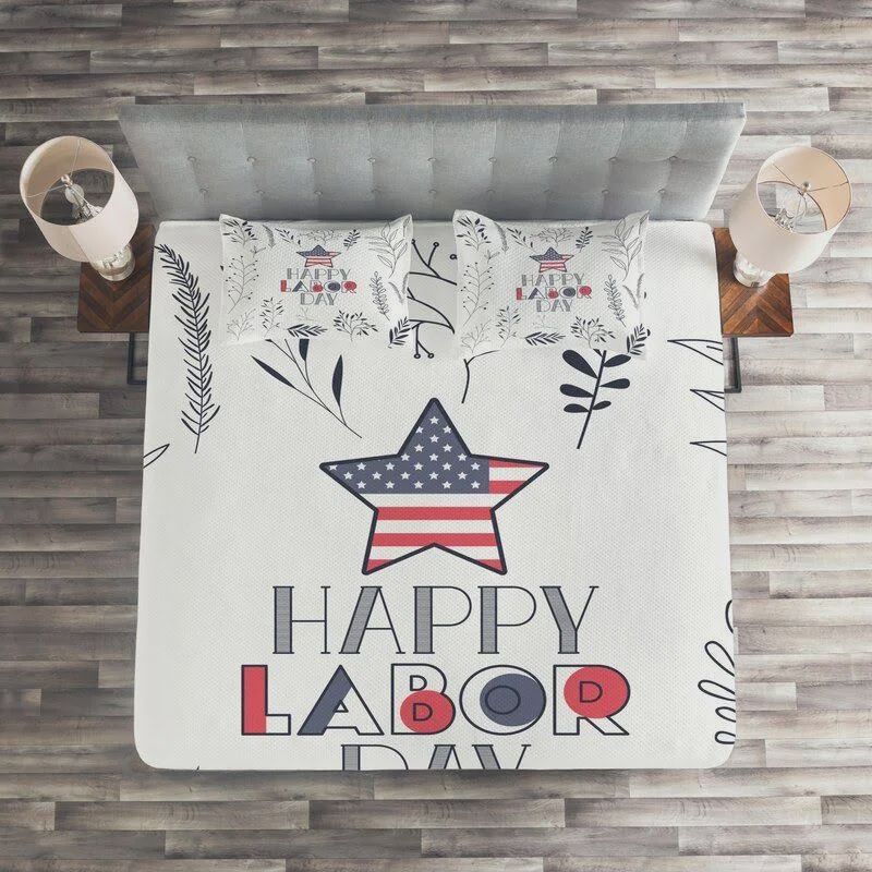 Happy Labor Day Cotton Bedding Sets Happy Labor Day Cotton Bedding Sets