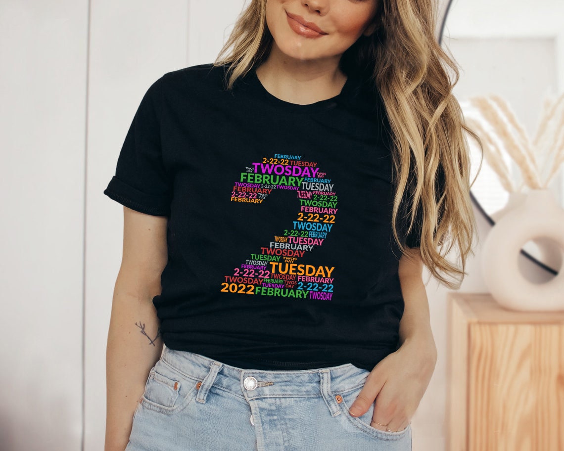 Happy Twosday February 22nd Unisex T-Shirt Happy Twosday February 22nd Unisex T-Shirt