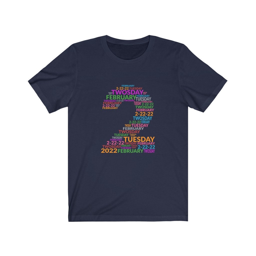 Happy Twosday February 22nd Unisex T-Shirt Happy Twosday February 22nd Unisex T-Shirt