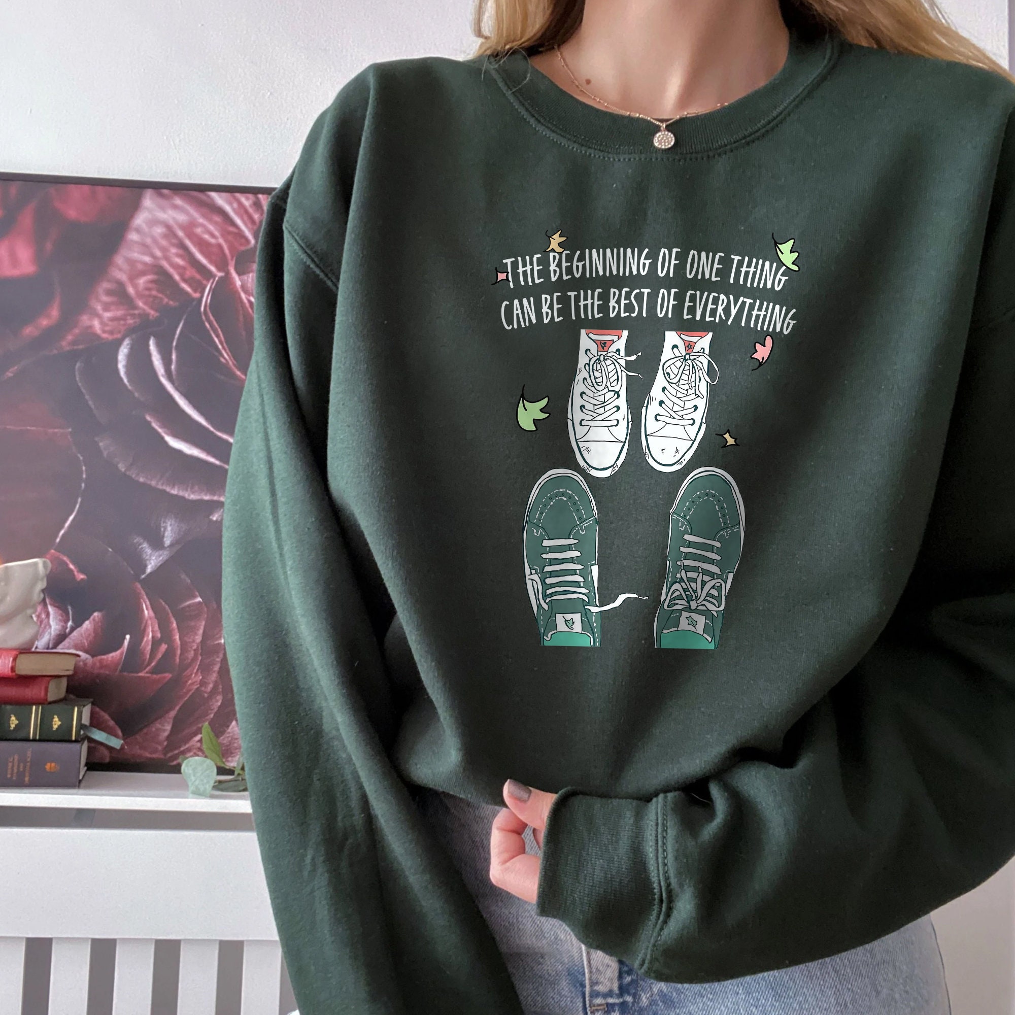 Heartstopper Nick And Charlie Lgbt Raibow Unisex Sweatshirt Heartstopper Nick And Charlie Lgbt Raibow Unisex Sweatshirt