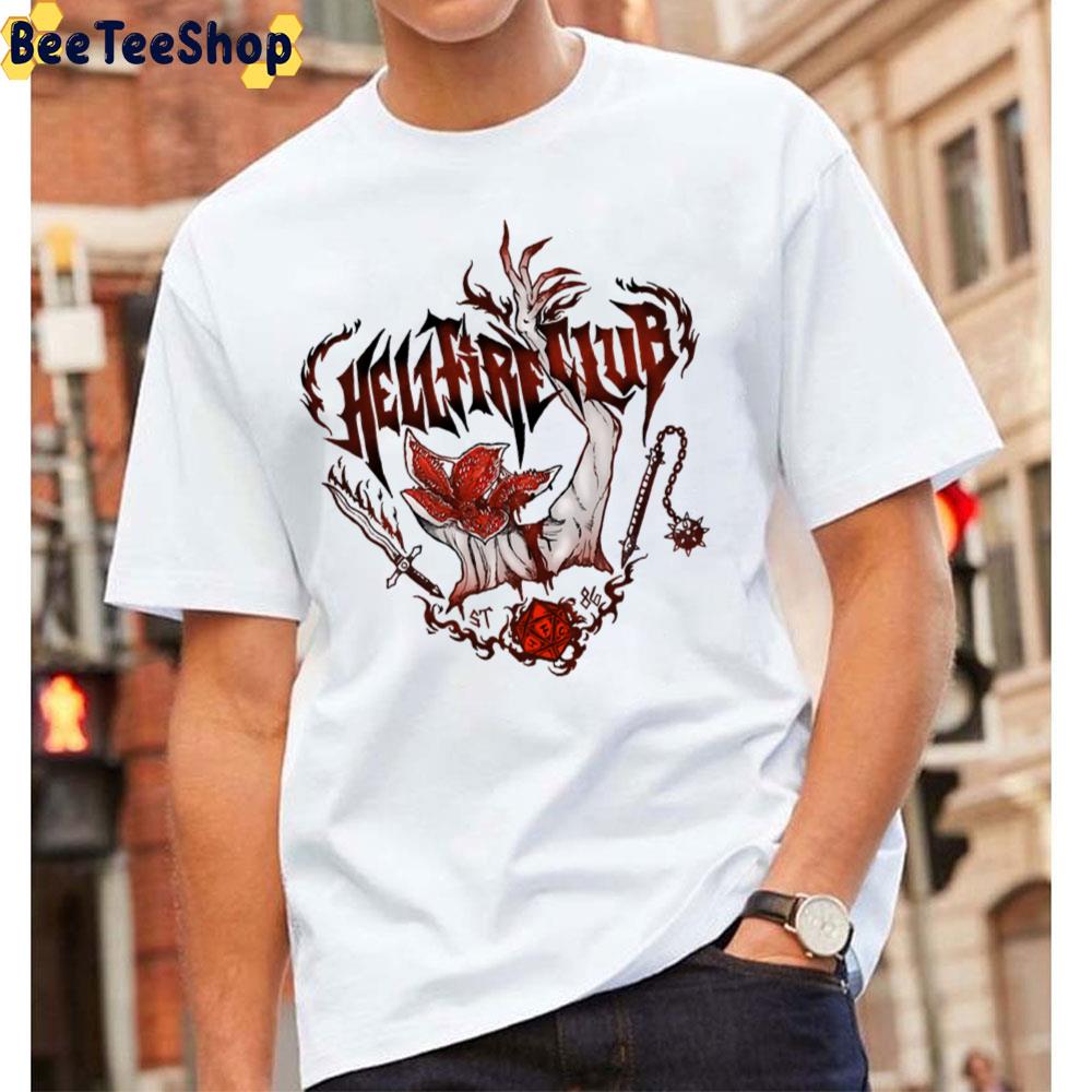 Hellfire Club Demogorgon Stranger Things 4 2022 Unisex T-Shirt Hellfire Club Demogorgon Stranger Things 4 2022 Unisex T-Shirt