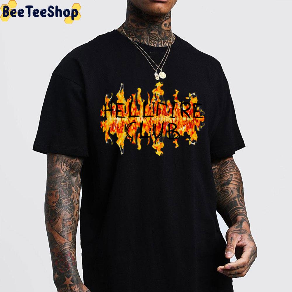 Hellfire Club In The Fire Stranger Things 4 2022 Unisex T-Shirt Hellfire Club In The Fire Stranger Things 4 2022 Unisex T-Shirt