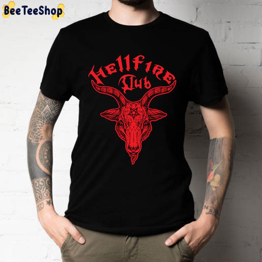 Hellfire Club Satan Stranger Things 4 Unisex T-Shirt Hellfire Club Satan Stranger Things 4 Unisex T-Shirt