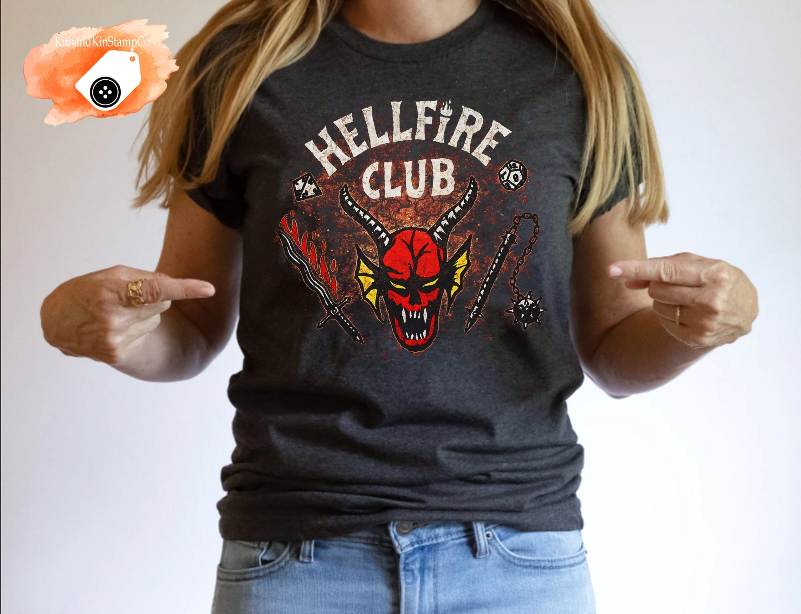 Hellfire Club Stranger Things 4 Dungeons And Dragons Unisex T-Shirt Hellfire Club Stranger Things 4 Dungeons And Dragons Unisex T-Shirt