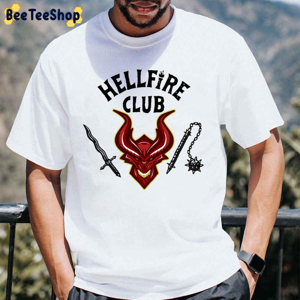 Hellfire Club Stranger Things 4 Unisex T-Shirt Hellfire Club Stranger Things 4 Unisex T-Shirt